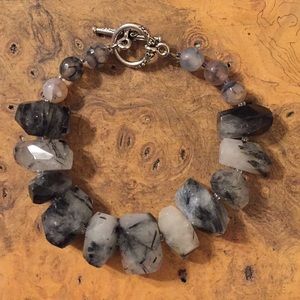 Tourmalated Quartz Bracelet